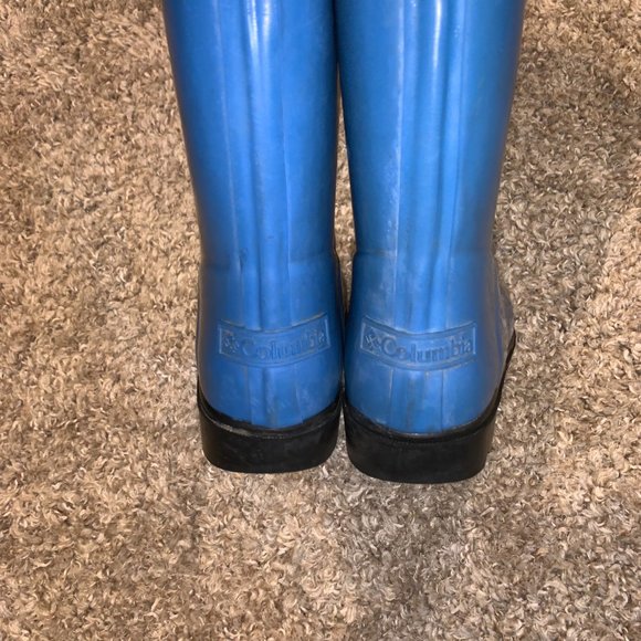 Columbia Women’s Light Blue Rain Boots Size 2 - Picture 4 of 5